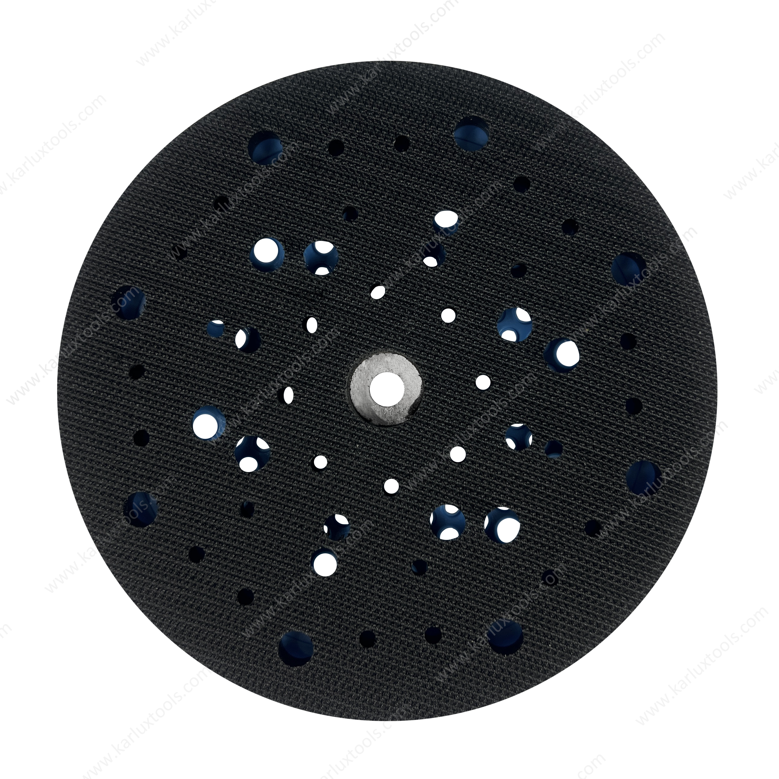 Sander Backing Pad PU 6inch (150mm) 51 Hole With 1 key, 1 washer, 1 bolt (5/16''), 1 bolt (M8), 1 wave washer and 1 adapter for Festool Sander