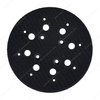 5inch (125mm) 8+4 Hole Round Black PU Hook And Loop Backing Pad Sander Backing Pad Replacement Pad Sanding Pads for Polishing Buffing Sander