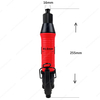 Lever Type HEX 1/4" Pneumatic Assembly Tool Reversible Screwdriver Straight Air Shut-Off Screwdriver