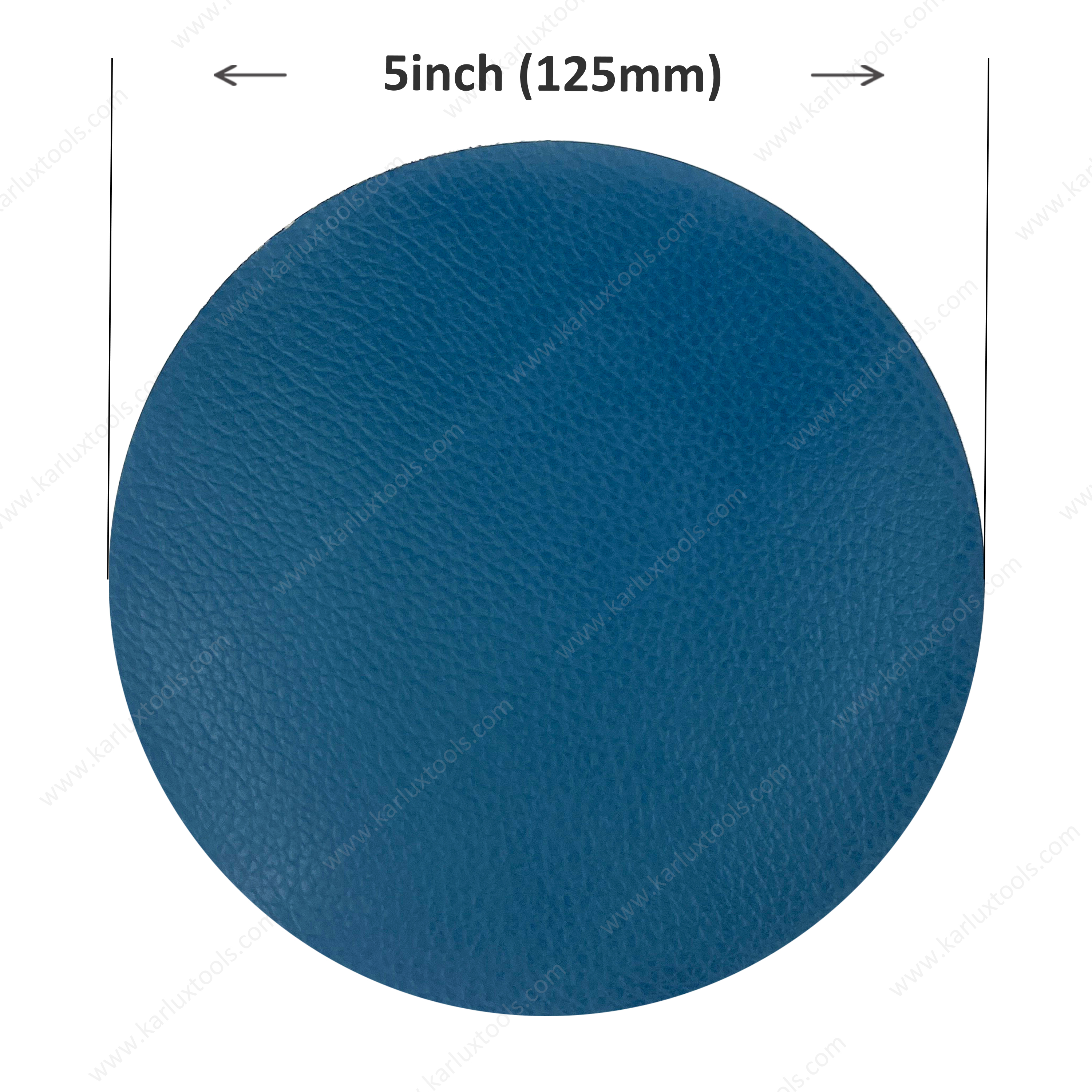 5 inch 125mm Conversion Pad Interface Pad For Discs Leather Facing PSA Vinyl Protect Pad Saver