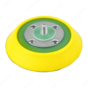 3.5 Inch 88.5mm 5/16 Thread Backing Pad Professional PU Sanding Plate Hook and Loop Polishing Disc for Air Dual Action Sander