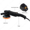 6inch Adjustable Speed Power Polisher Car Buffer DA Polisher Electric Orbital Polisher with Carbon Brush 