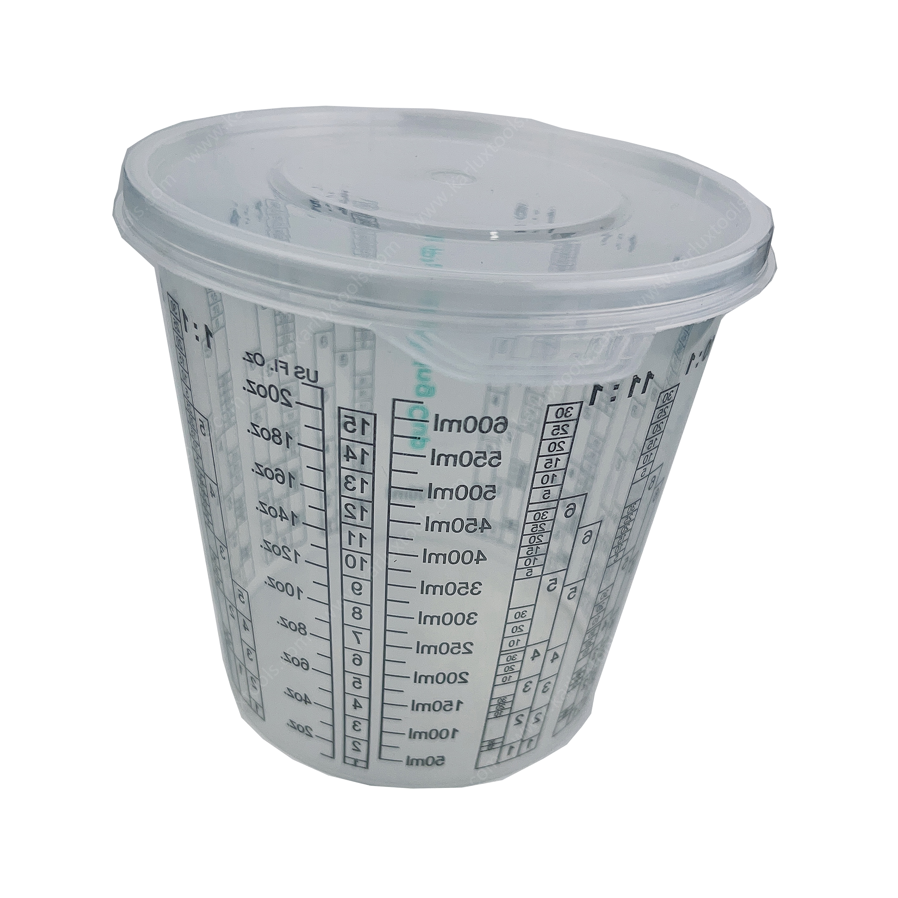 Disposable Paint Mixing Cups with Scale 700ml