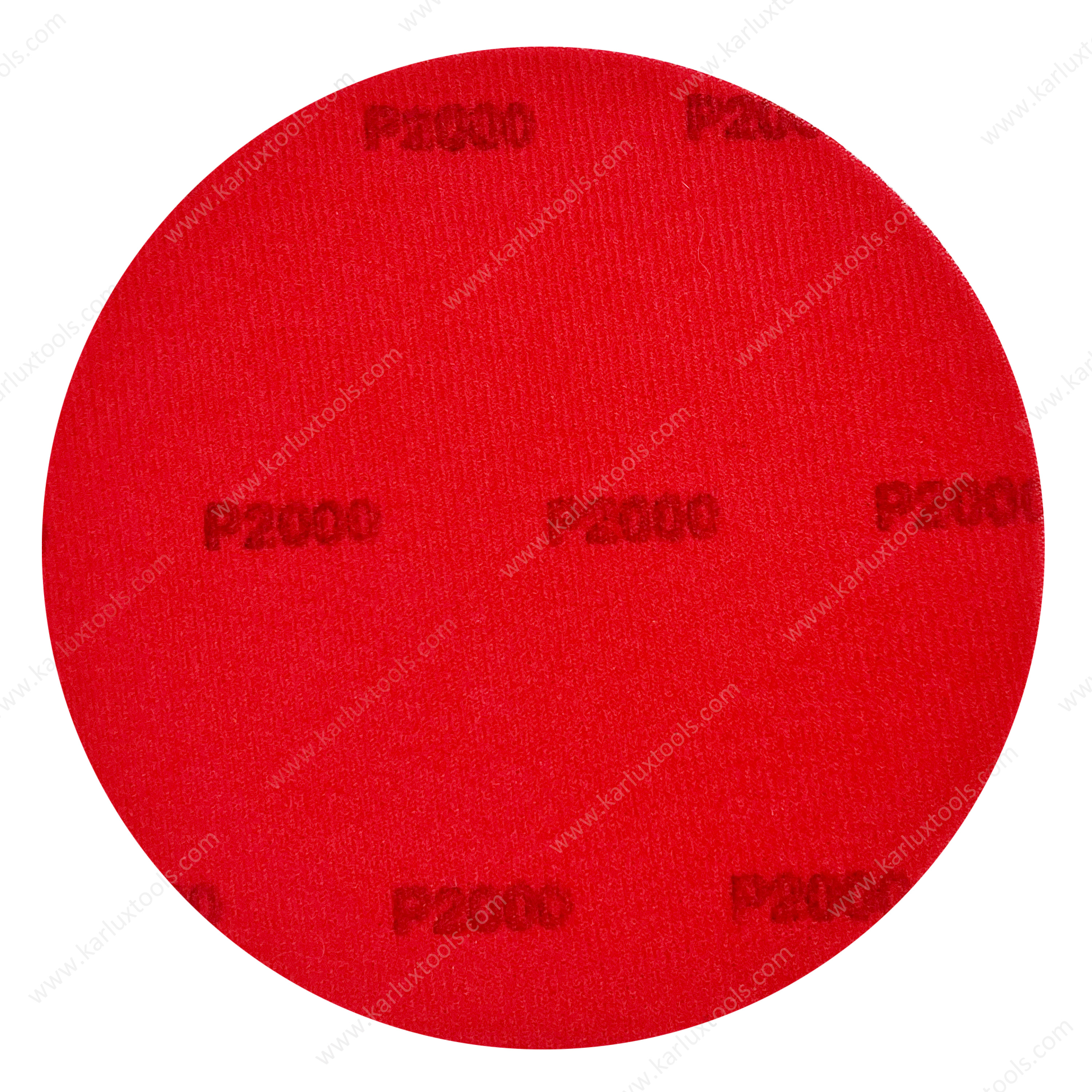 6inch 150mm Red Ultra Fine P2000 Grit Thickness 5mm Flexible Polishing Pad Scuff Pad Abrasive Sponge Softback Sanding Sponge