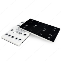 80x130mm 12+4 Holes Short-Hook Velcro Backing Pad Back up Pad Sanding Plate Rectangle Sanding Pad Assembly by Screws