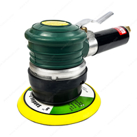5inch or 6inch 10000rpm 10mm Orbit Diameter Extended Handle Non Vacuum Pneumatic Air Sander