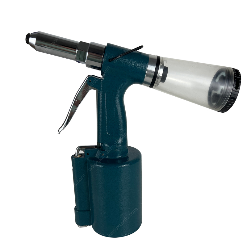 Air Riveting Tool for 2.4mm 3.2mm 4.8mm Rivets with Stroke 16mm Light Weight Pneumatic Power Pop Air Riveter
