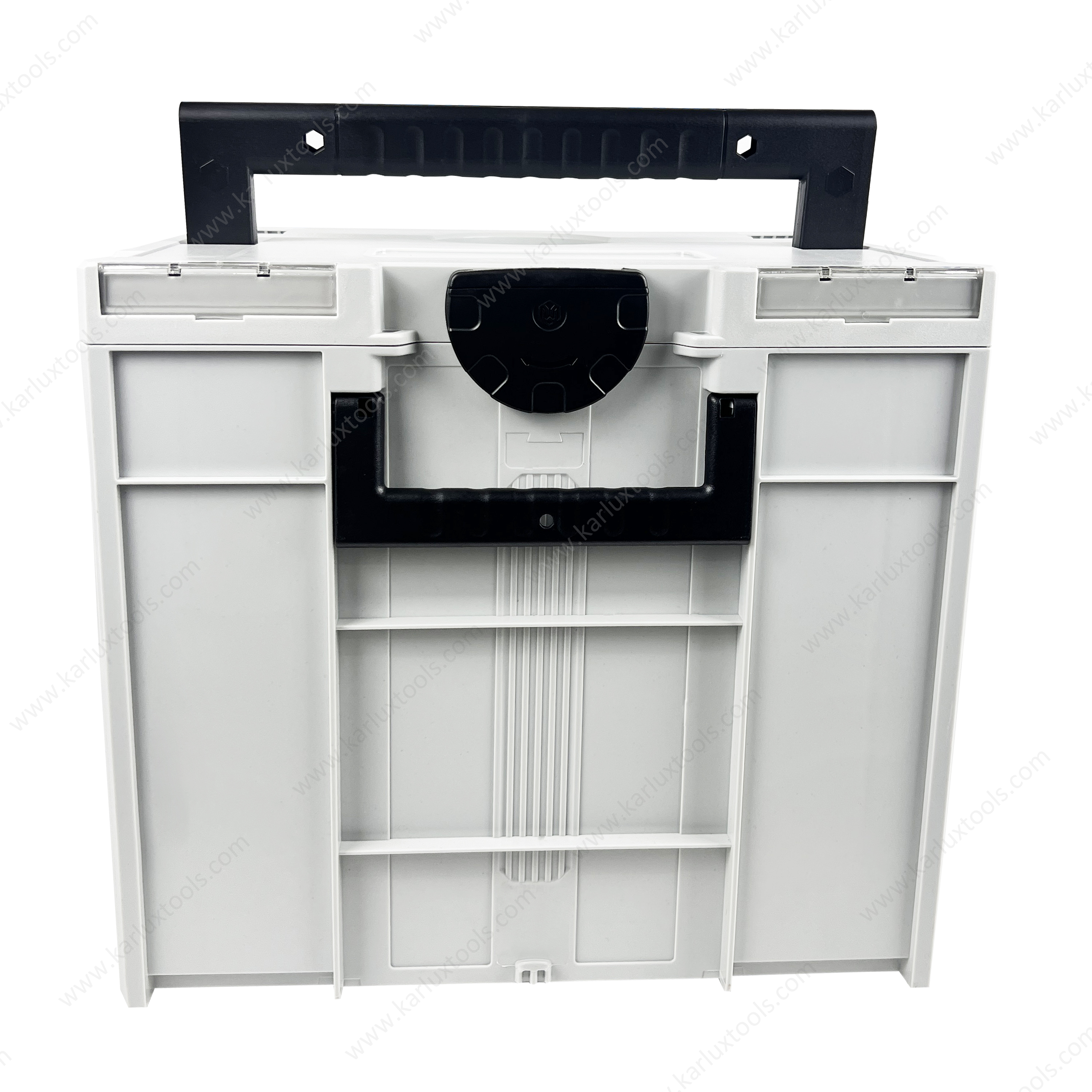 40x30x34cm Large Storage Box Waterproof Dustproof Stackable Tool Case System ABS Plastic Tool Box Systainer Case with Handles