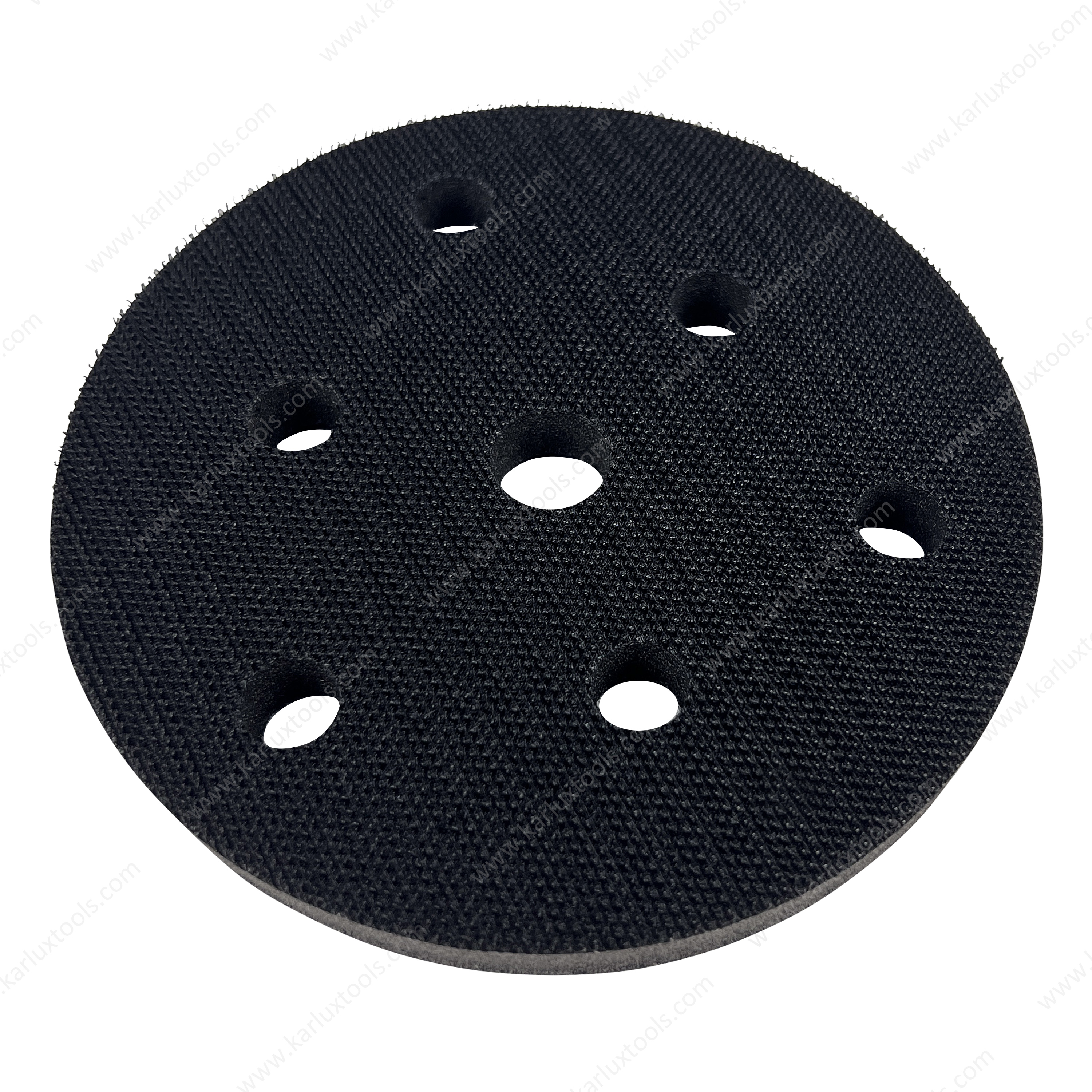 5inch 125mm 7 Holes Round Hook and Loop Sponge Cushion Soft Foam Sanding Interface Pad