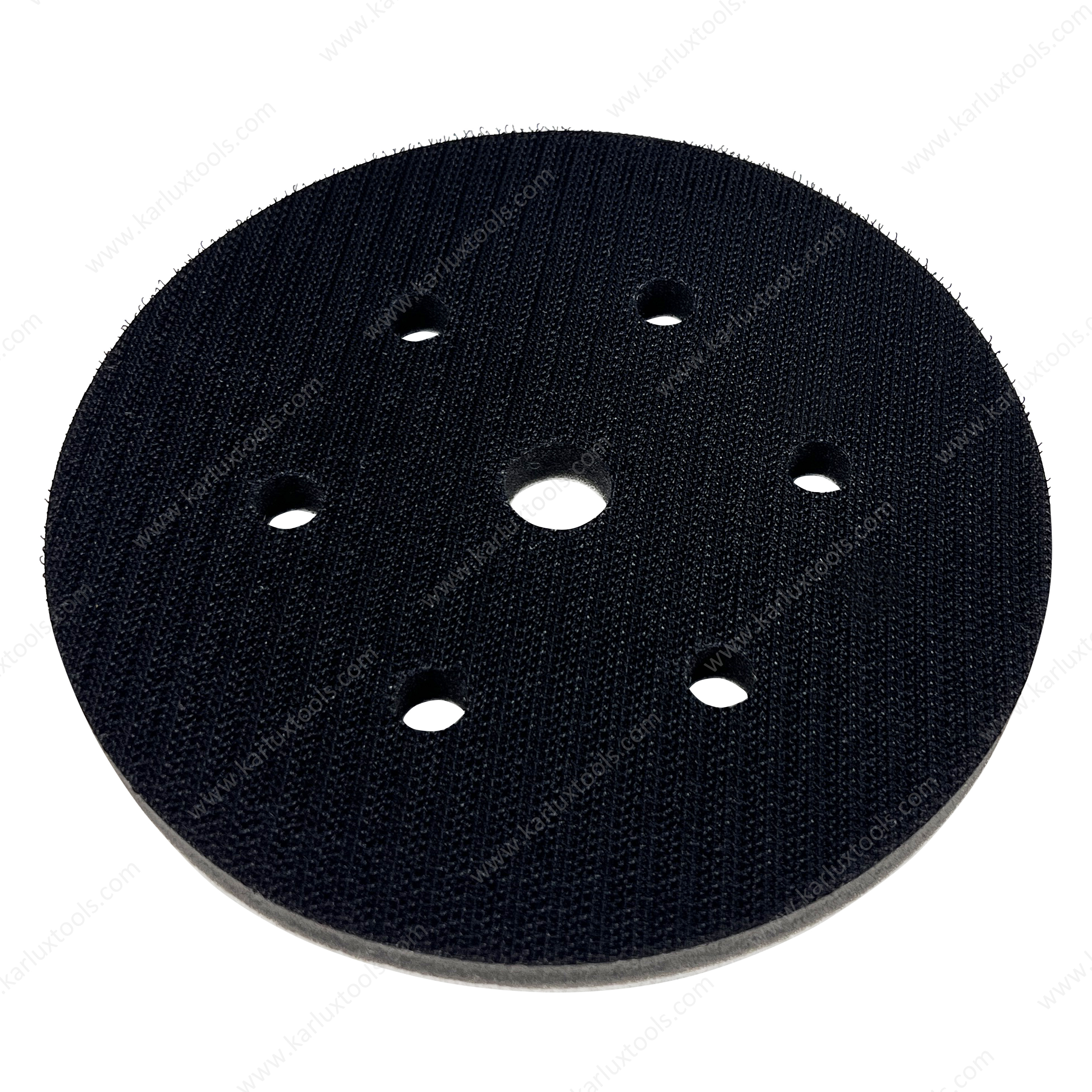 6inch 150mm 7 Holes Round Hook and Loop Sponge Cushion Soft Foam Sanding Interface Pad for Sanding Pad
