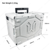 40x30x24cm Medium Storage Box Waterproof Dustproof Stackable Tool Case System ABS Plastic Tool Box Systainer Case with Handles