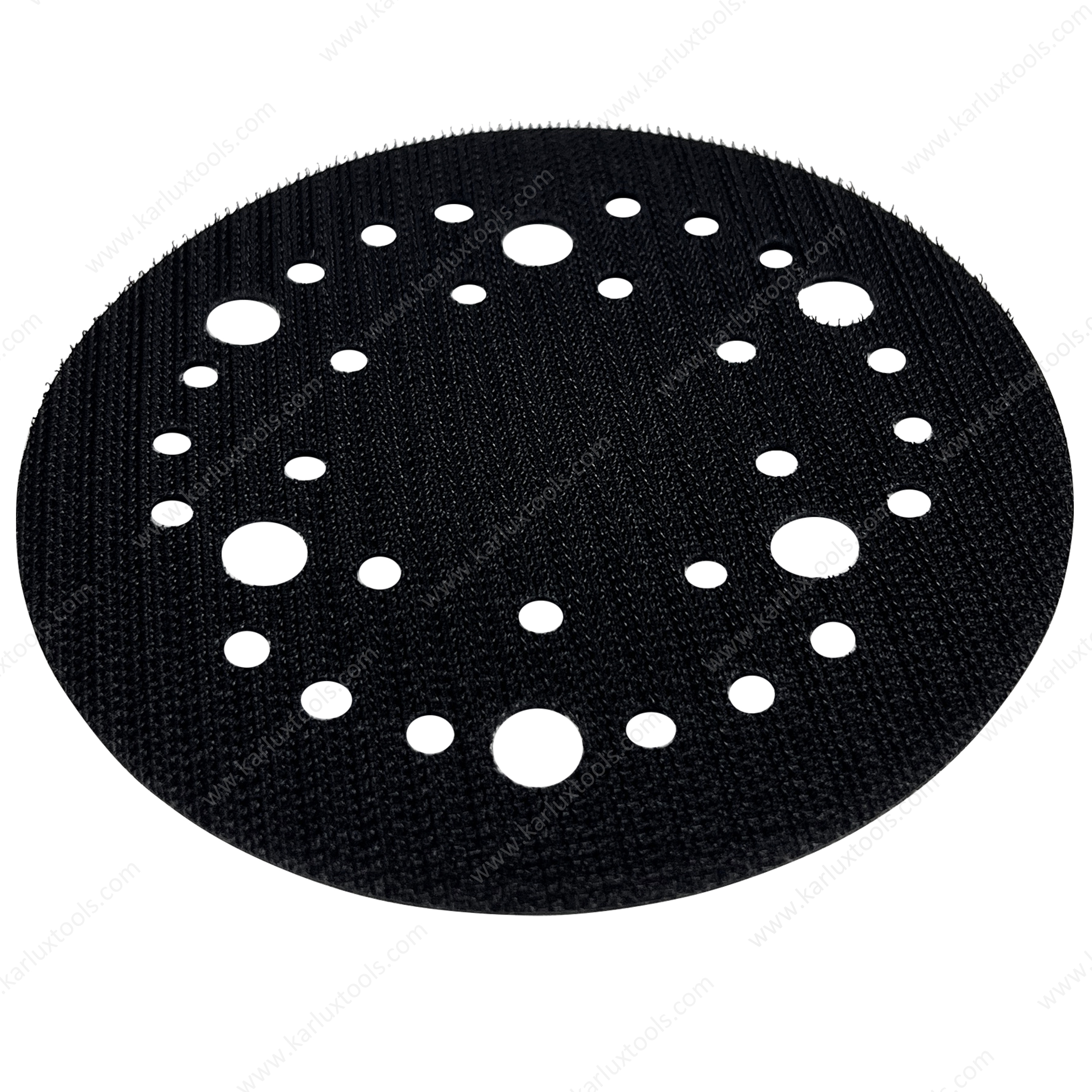 Pad Saver Disc 5inch (125mm) 33 Holes Round Hook and Loop Protector Pad Soft Velcro Pad Saver for Sanding Pad