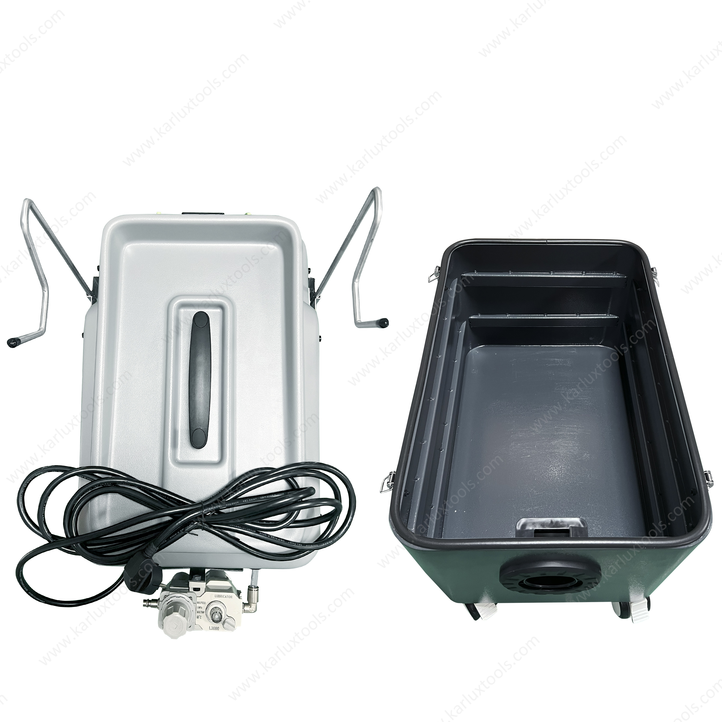 Anti-Explosion Pneumatic-Electric Vacuum Cleaner Dust Collector with Brushless Motor for High-Dust Industrial Grinding
