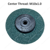 94mm Green Fine Nylon Fiber Polishing Wheel Grinder Sanding Disc Scouring Pad Buffing Sanding Wheel for Angle Grinder