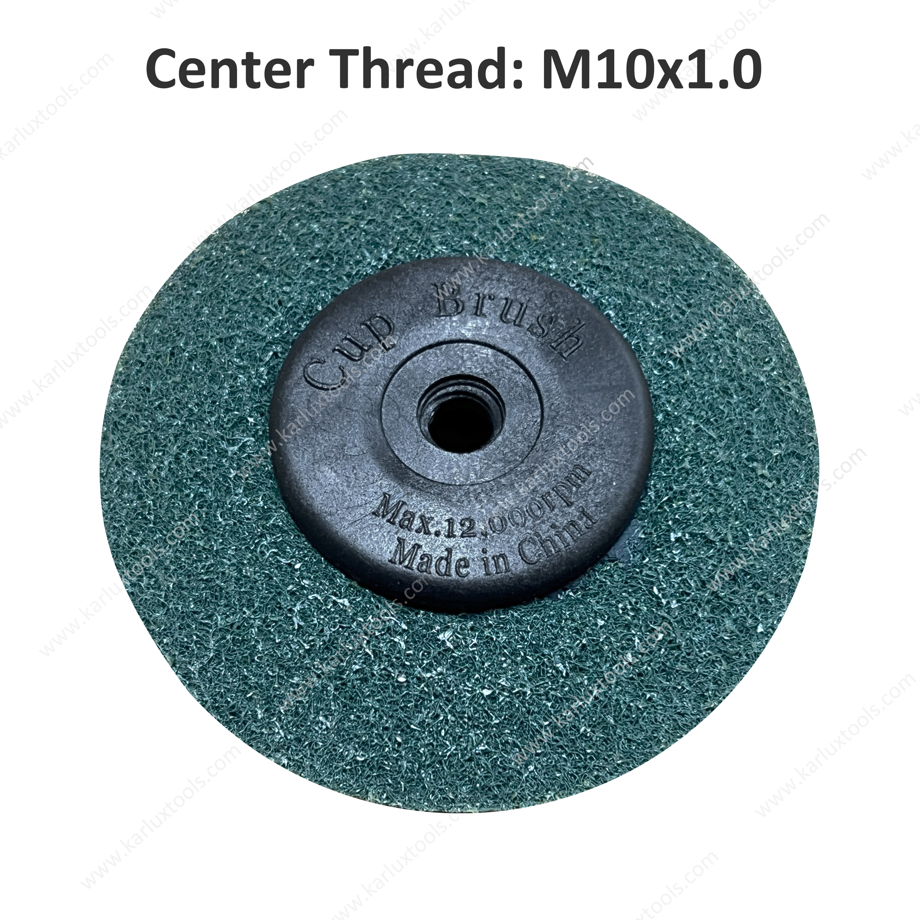 94mm Green Fine Nylon Fiber Polishing Wheel Grinder Sanding Disc Scouring Pad Buffing Sanding Wheel for Angle Grinder