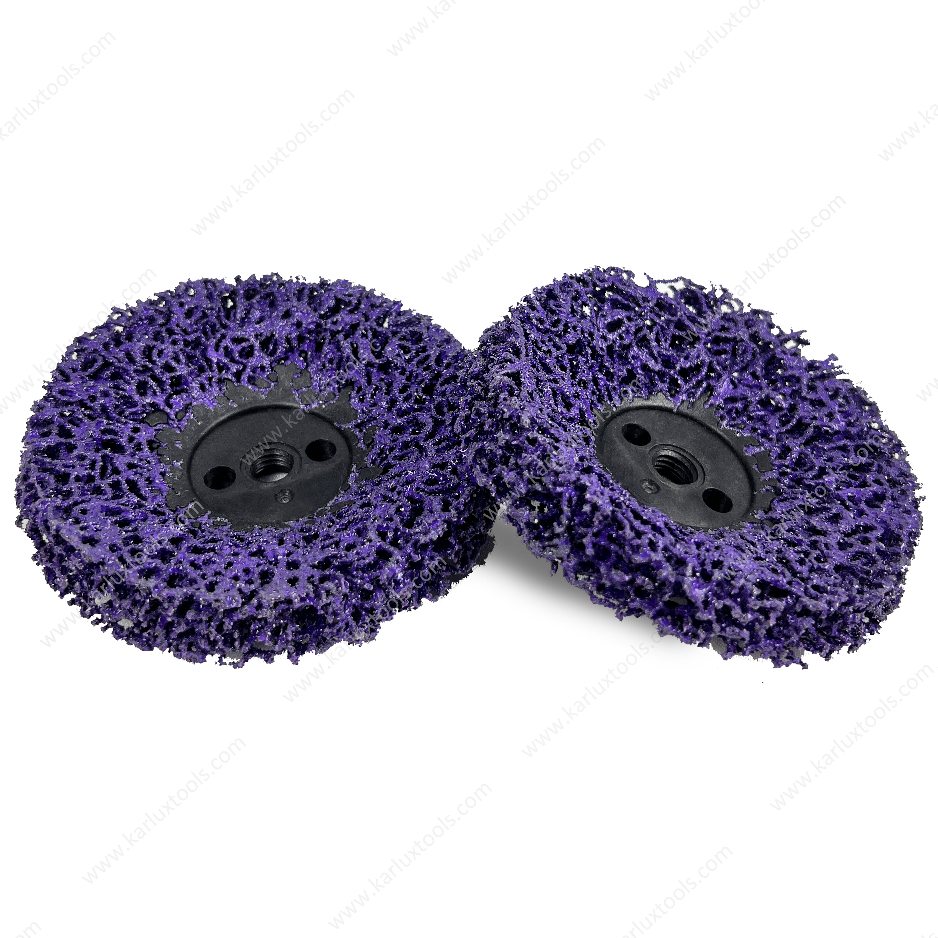 94mm Purple Strip Abrasive Disc Stripping Wheel Strip Discs for Angle Grinder Clean & Remove Paint Coating Rust and Oxidation