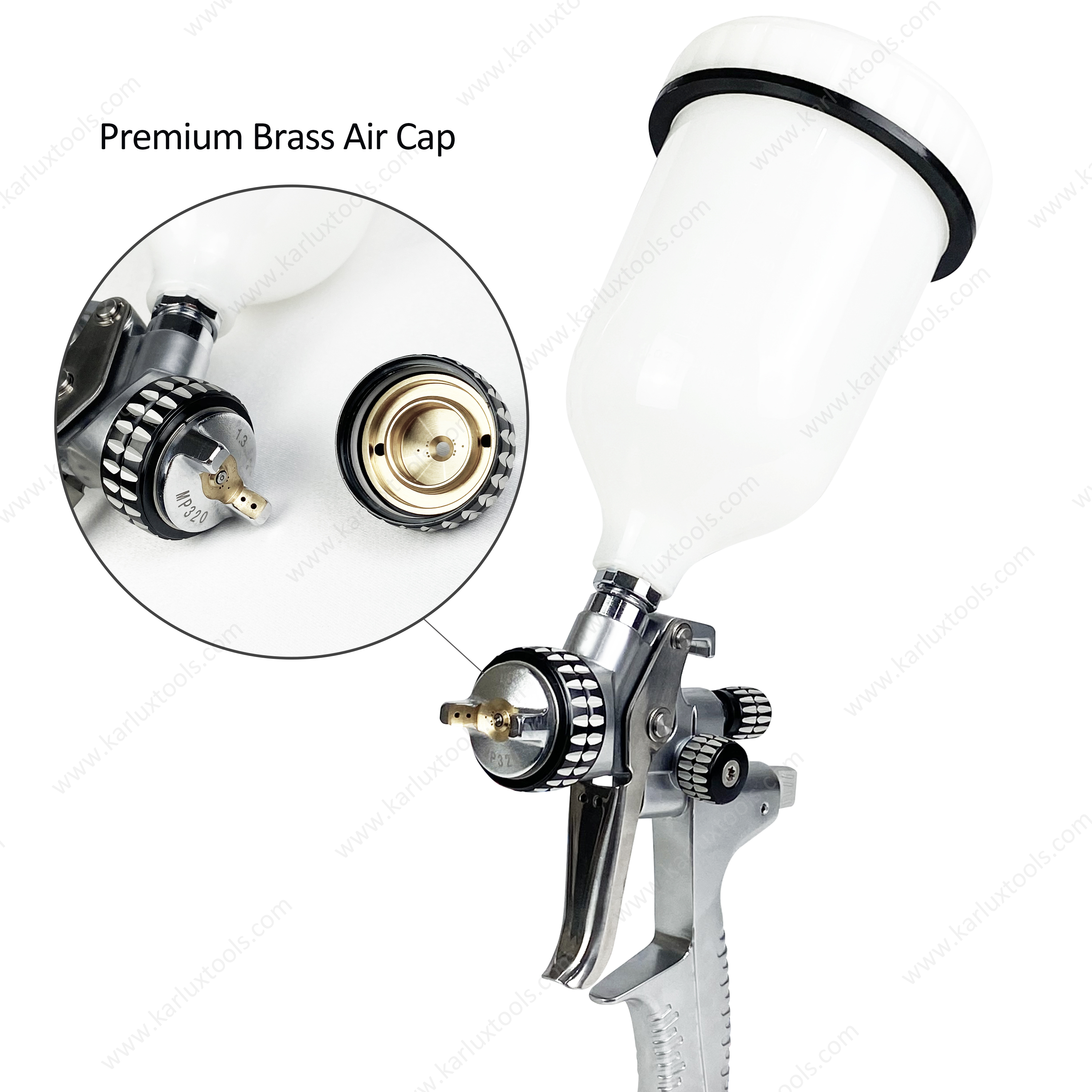 Air Spray Gun HVLP LVMP Nozzle 1.3/ 1.4/ 1.5/ 1.7/ 1.8