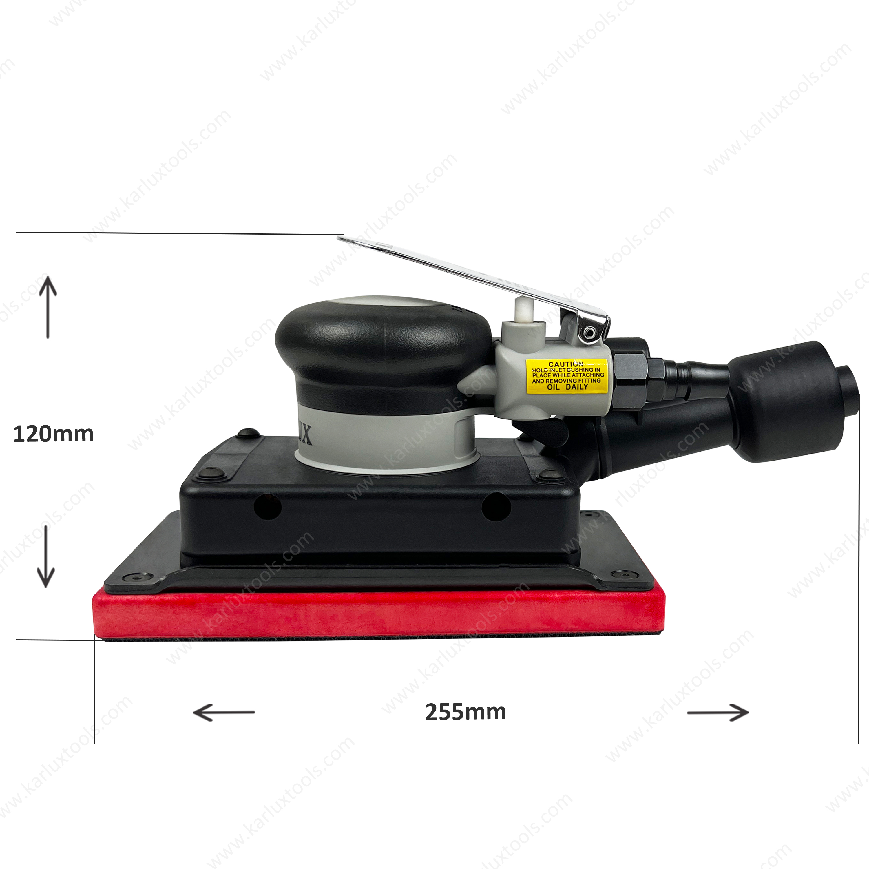 Air Rectangle Sander 90x180mm Orbit 3.0mm Self-Generated Vacuum 10,000RPM