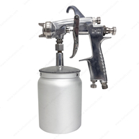 W-101-S 600ml 1.0/1.3/1.5/1.8mm Lightweight Suction Feed Paint Repair Sprayer Air Paint Spray Gun with Container Cup