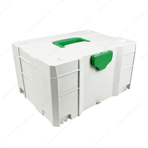 39x29x21cm Plastic Storage Case Systainer Sander Storage Box Toolbox with Vacuum Dust Collector Extractor