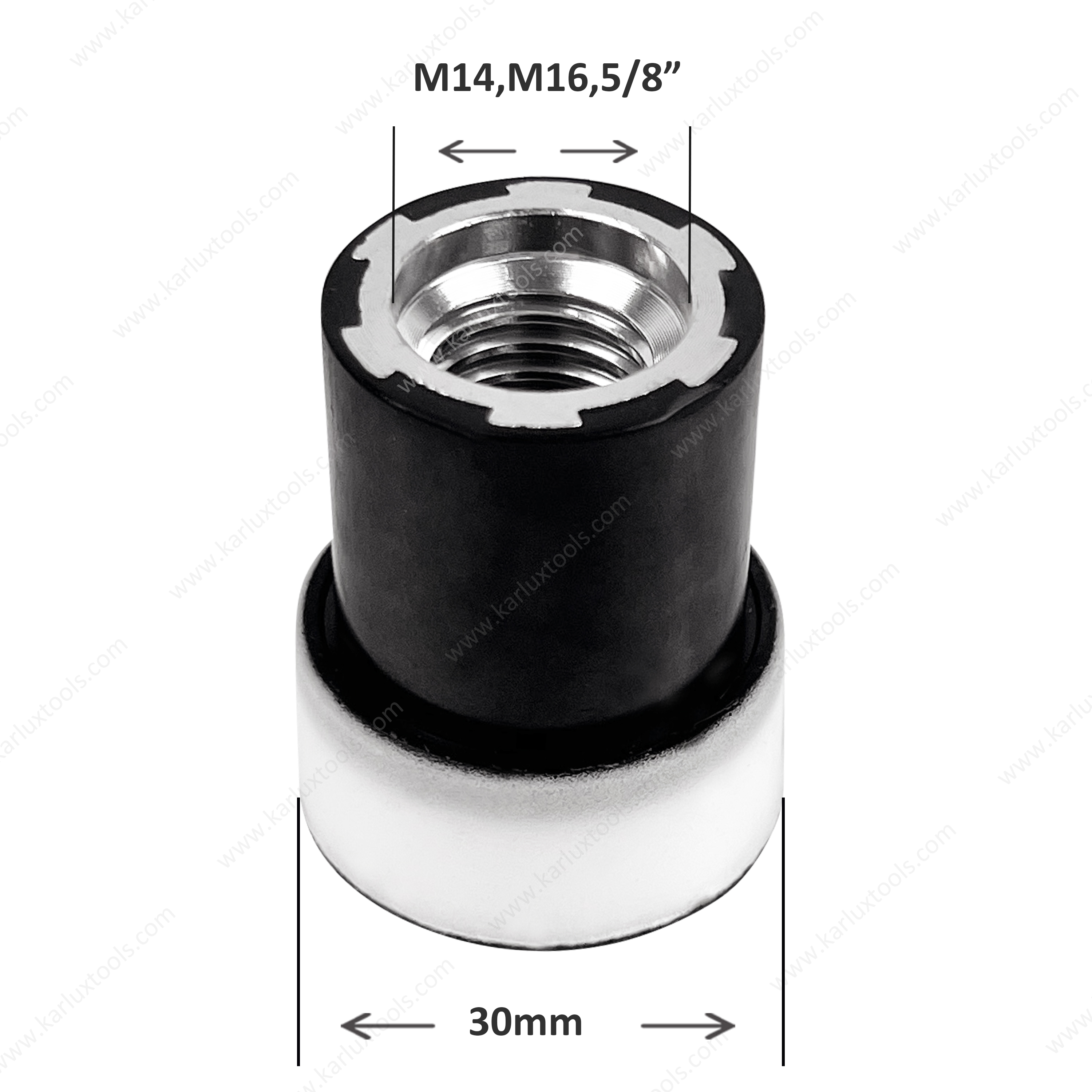 1inch (25mm) Polishing Pad 15mm Medium Soft PU Foam M10/M14/M16/5/8