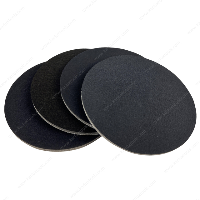 6 Inch Premium Sponge Sanding Discs 5mm Thick Premium Alumina Abrasive for High-End Automotive Paint Finishing & Woodworking