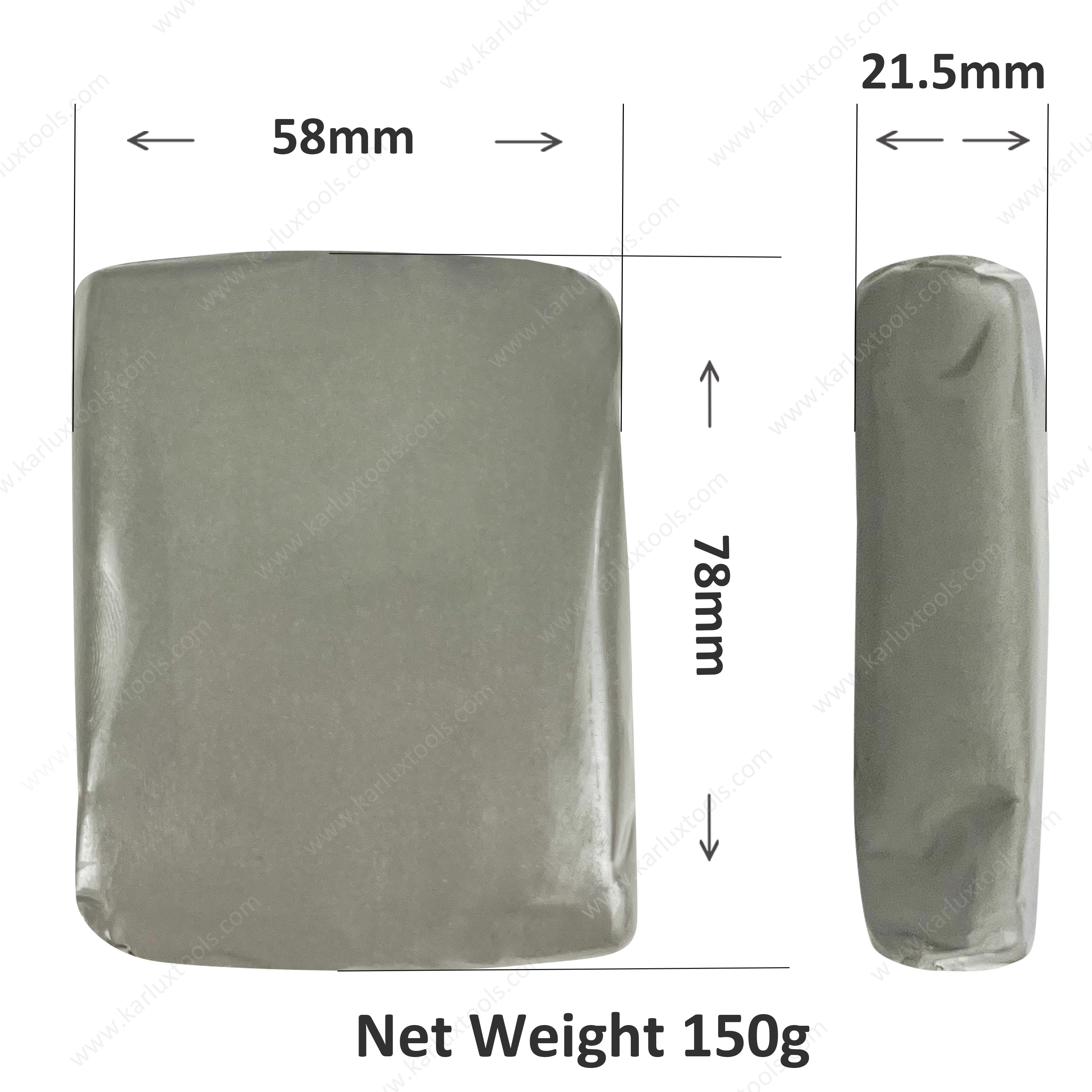 150g Grey Car Washing Cleaning Clay Portable Clay Bar Sludge Mud Remove Universal Auto Car Clean Clay