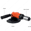 7 Inch 180mm Heavy Duty Pneumatic Angle Grinder 7000RPM Roller Throttle Professional Air Disc Grinding Machine for Industry