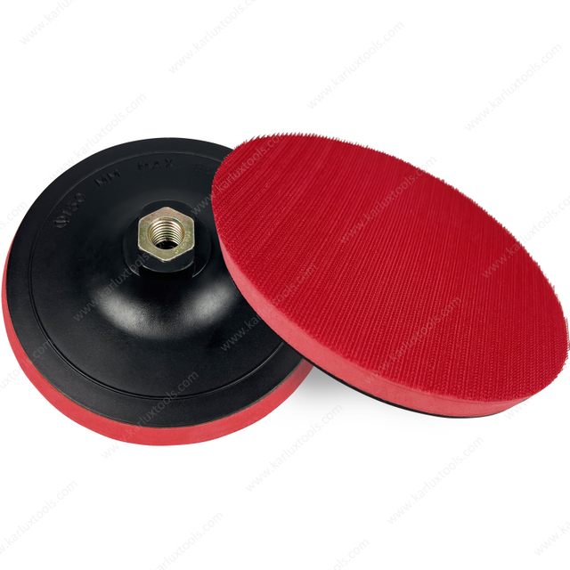 6Inch 150mm Thread M10,M14, M16 or 5/8" Thickness 13.8mm Hook & Loop EVA Rubber Backing Pad for Angle Grinder Sander Polisher Disc