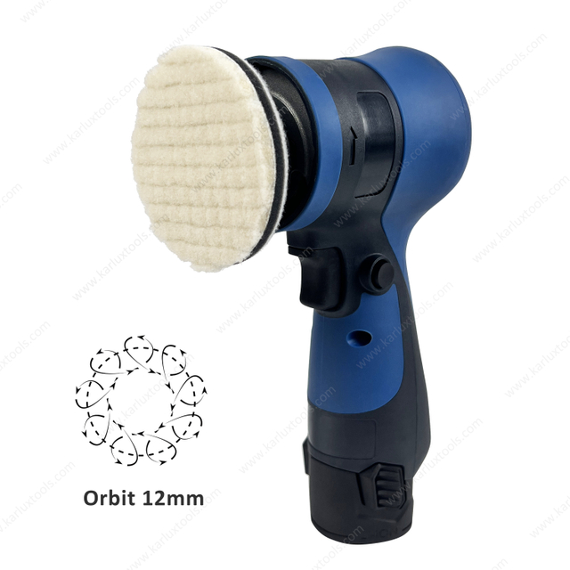 3Inch 75Mm 12 Volt Lithium-Ion Variable Speed Portable Buffer Polisher Mini Cordless Polisher For Car Detailing