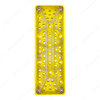 70x198mm 13.8mm Rectangular Sanding Pad Multiple Hole Backing Pad Hook and Loop Backup Pad