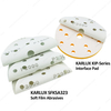 3inch 75mm Multihole Grit P320-3000 Open Coat Sanding Paper Soft TPU Film Sandpaper Disc for High-precision Grinding