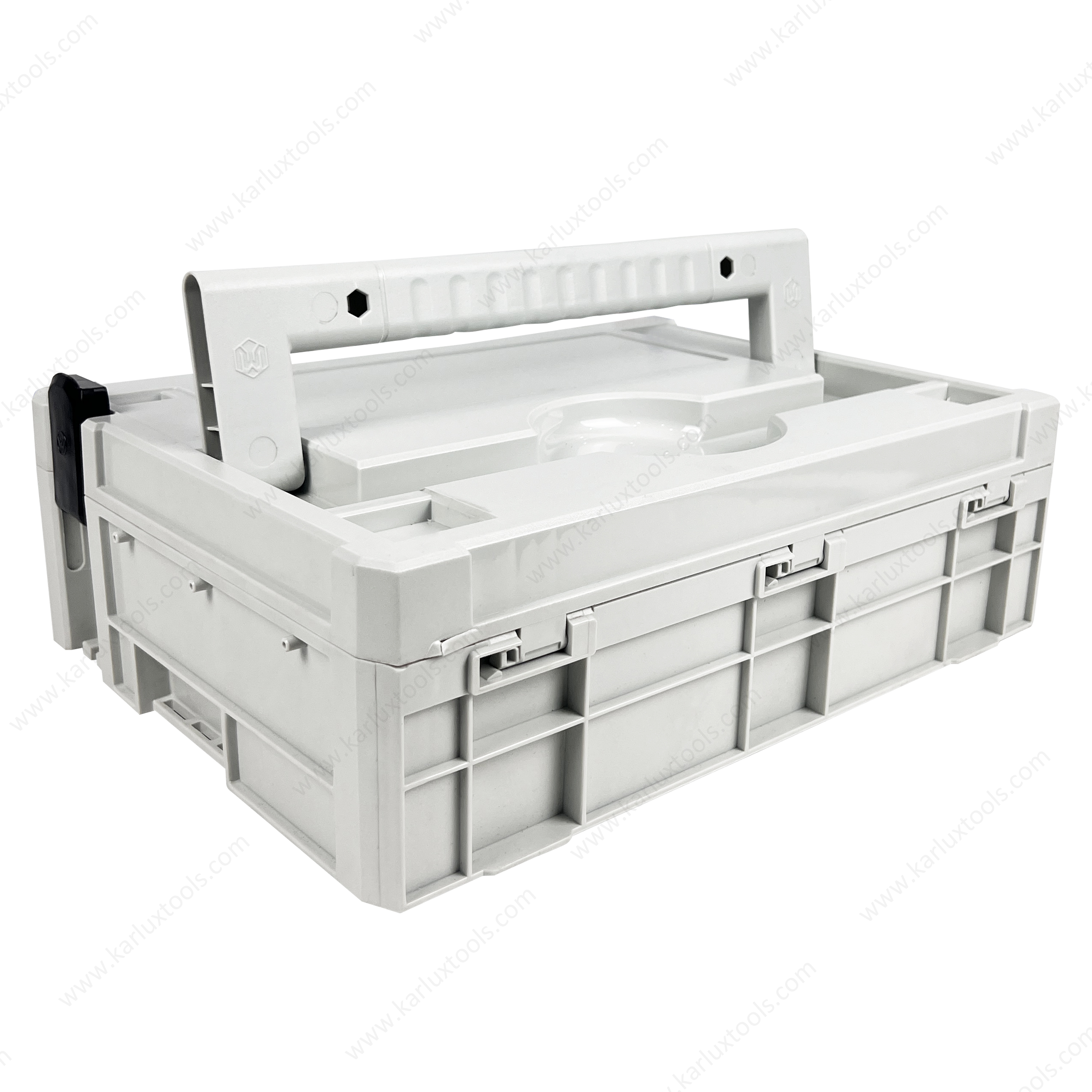 40x30x12cm Workshop Waterproof Dustproof Stackable Modular Tool Boxes System Systainer Storage Case for Tool Protection