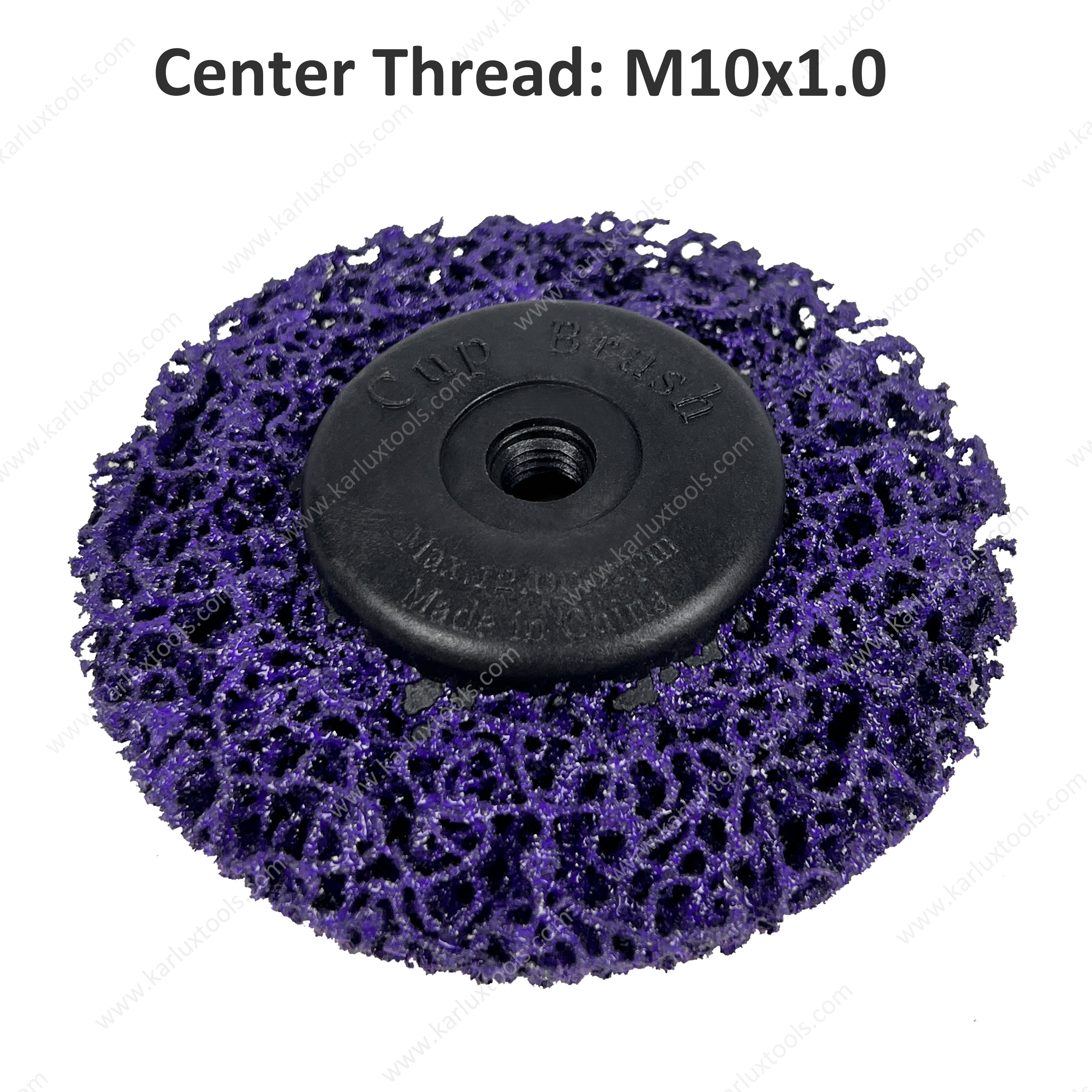 94mm Purple Strip Abrasive Disc Stripping Wheel Strip Discs for Angle Grinder Clean & Remove Paint Coating Rust and Oxidation