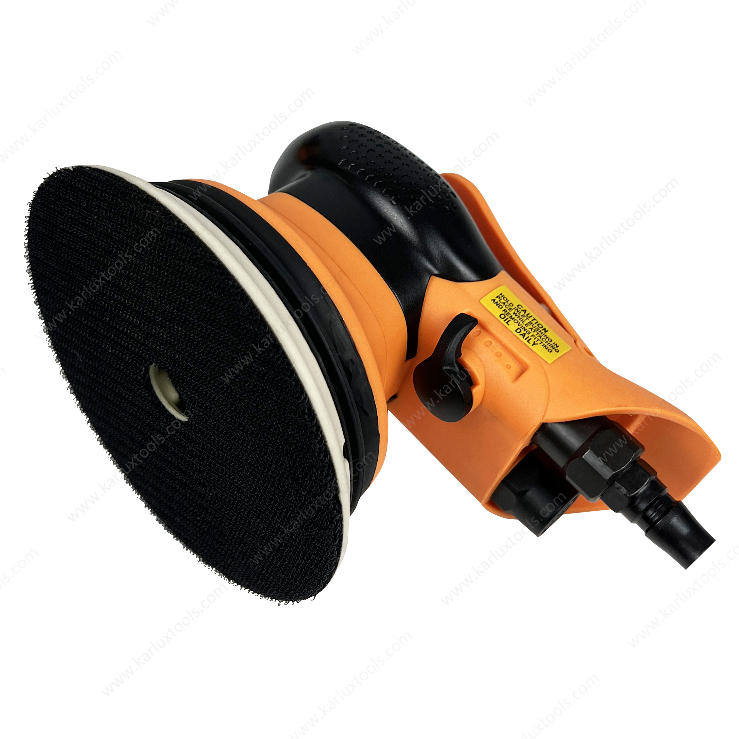 12000Rpm 5Inch(125Mm) Quality Palm Sander Pneumatic Mini Finishing Sander Air Random Orbital Sander With Non Vacuum