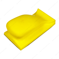 70x134mm Hook Loop Discs Backing Plate Yellow Block Pad Mouse Round Foam Hand Sanding Blocks