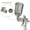 W-101-G 400ML Lightweight Multiple Nozzle Sizes Industrial Pneumatic Paint Sprayer HVLP Gravity Feed Air Spray Gun