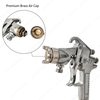 W-77-P 1.2mm Nozzle Industrial Pressure Feed Spray Gun Pneumatic Paint Repair Sprayer Air Paint Spray Gun