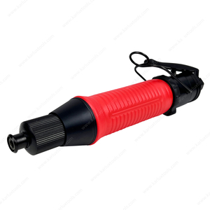 Lever Type HEX 1/4" Pneumatic Assembly Tool Reversible Screwdriver Straight Air Shut-Off Screwdriver