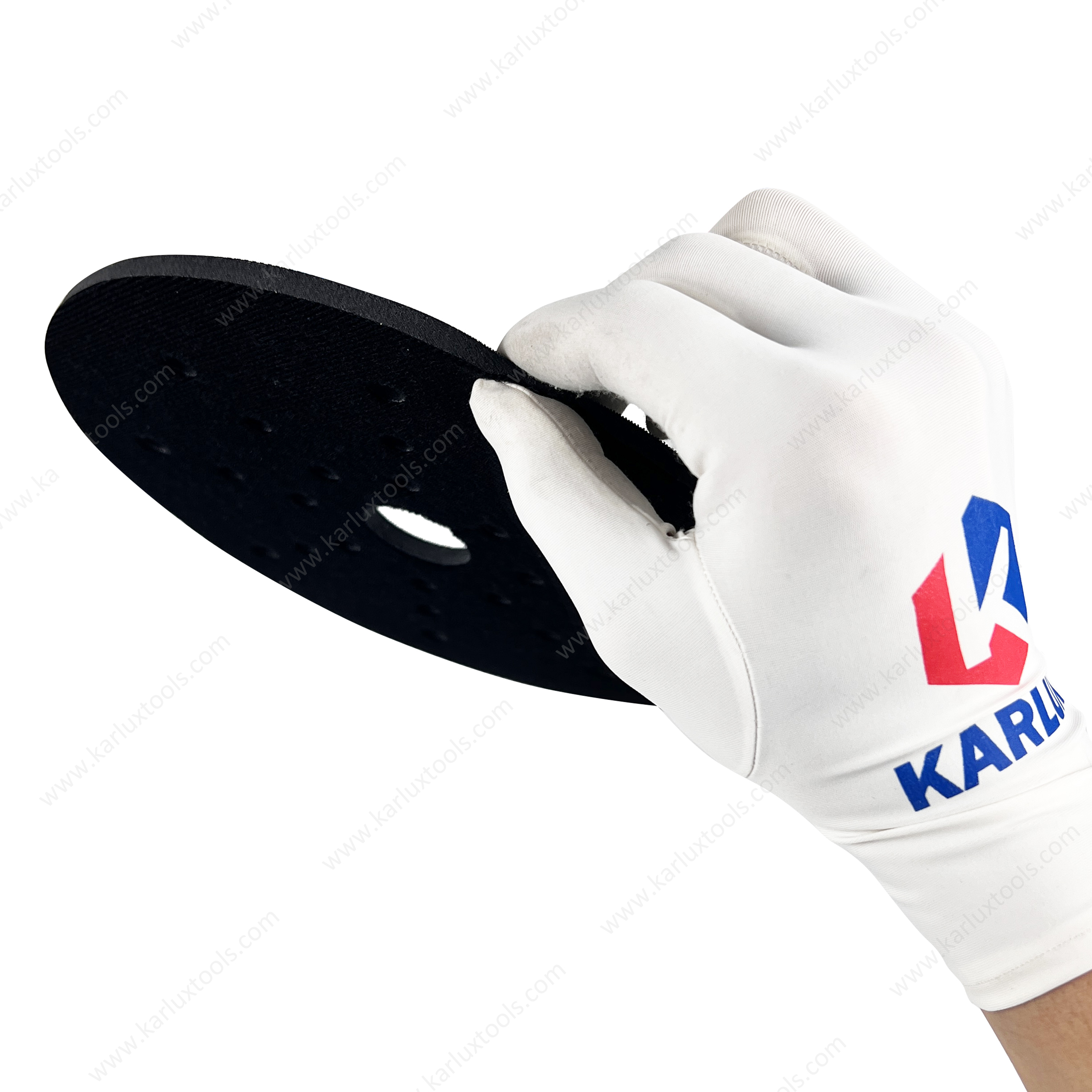 225mm 25Holes Round Hook and Loop Sponge Cushion Buffer Backing Pad Foam Soft Sanding Interface Pad