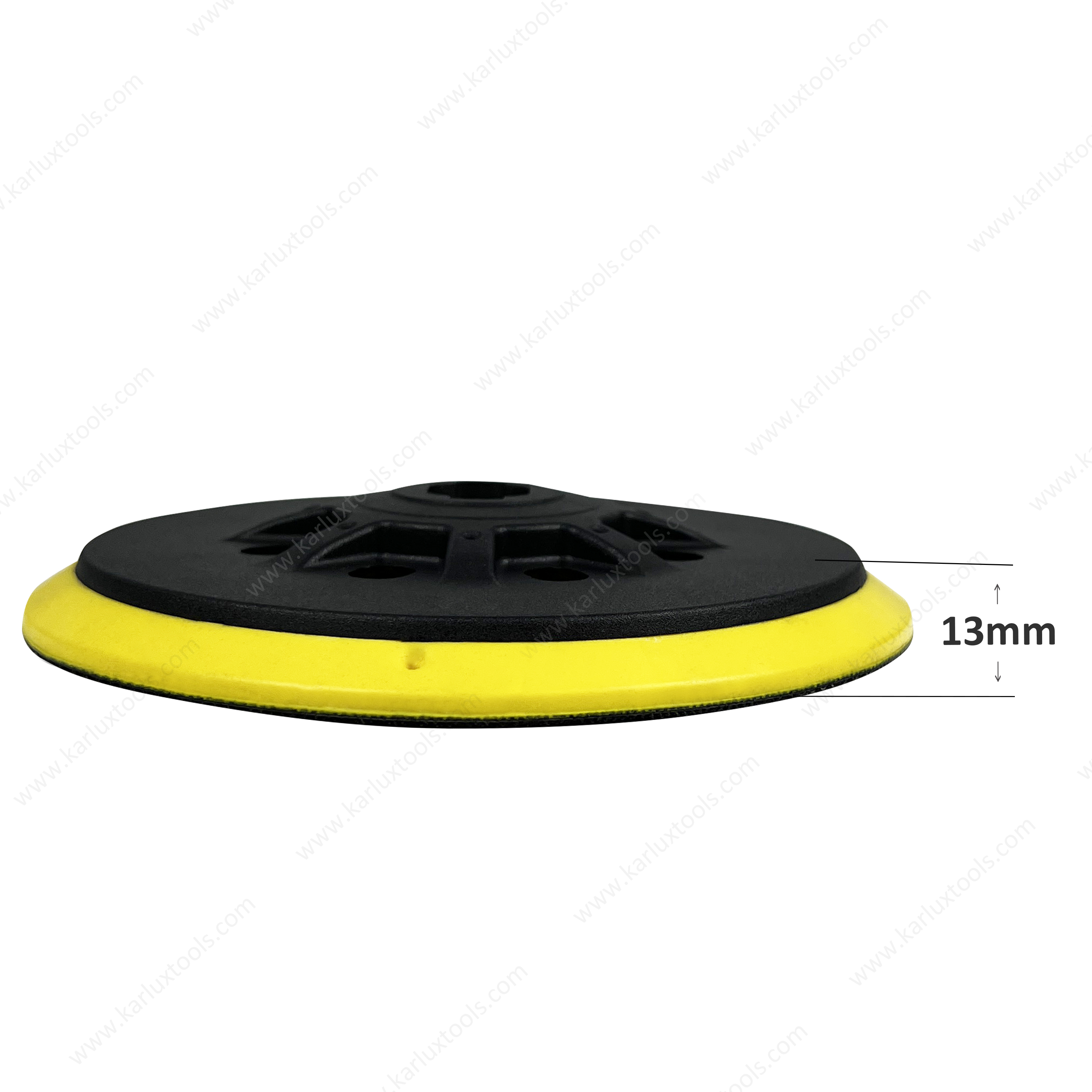 6 Inch 150Mm M8 5/16'' Thread Replacement Backup Pad Sanding Backing Pad for Vacuum Sander