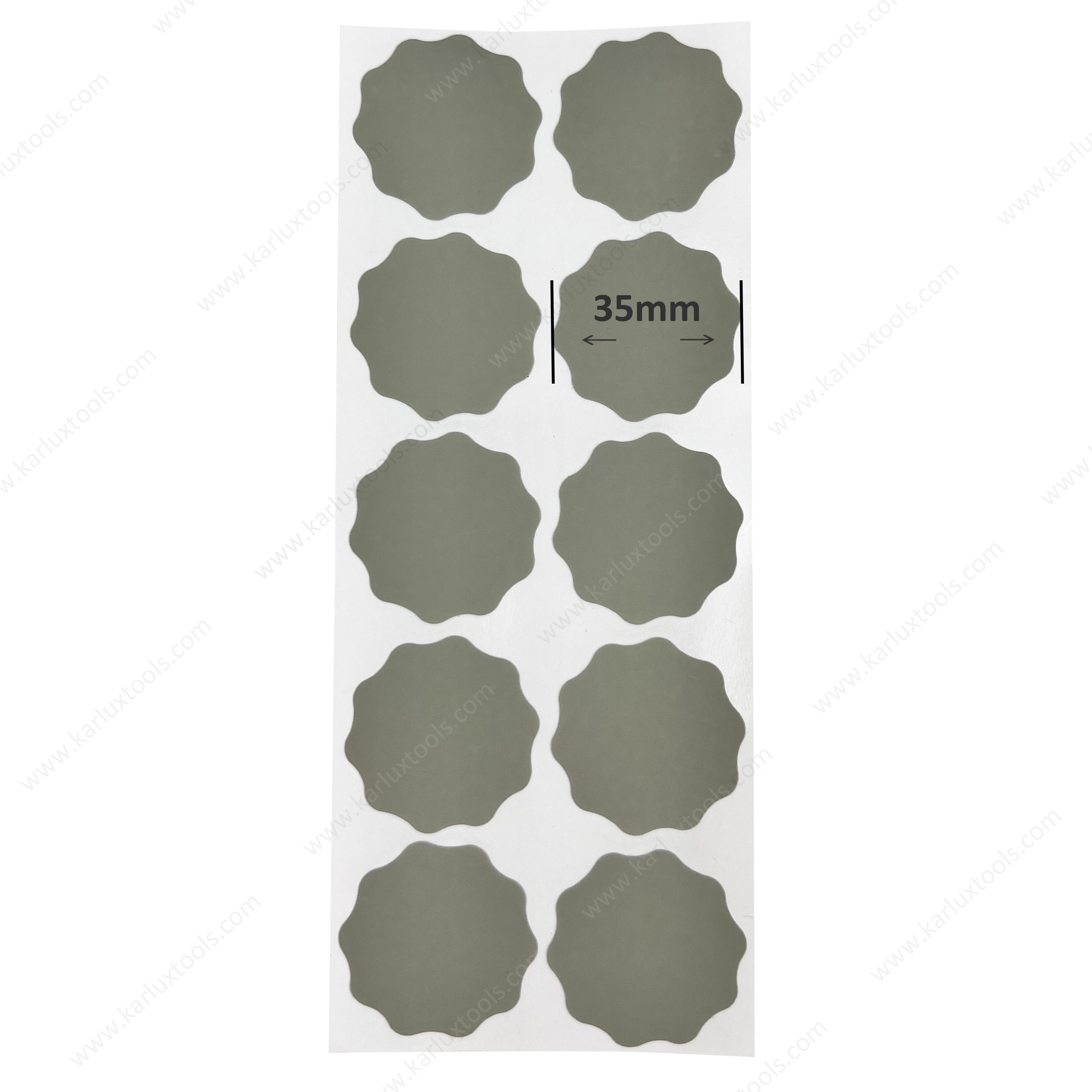 Grit P3000 Quincunx Wave Sanding Disks Film Sanding Paper PSA Sandpaper Plum Blossom Sandpaper Roll