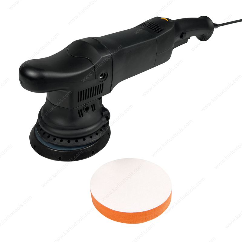 5Inch 1000- 3800Rpm Adjustable Speed Electric Orbital Dual Action Polisher with Carbon Brushes