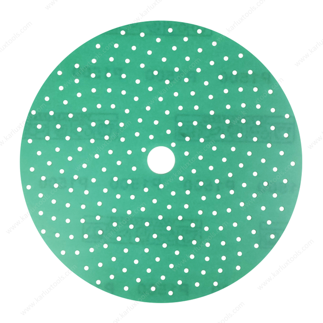 6Inch 150mm Green Sanding Paper Grit 40-3000 Sandpaper Disc for Vacuum Sander