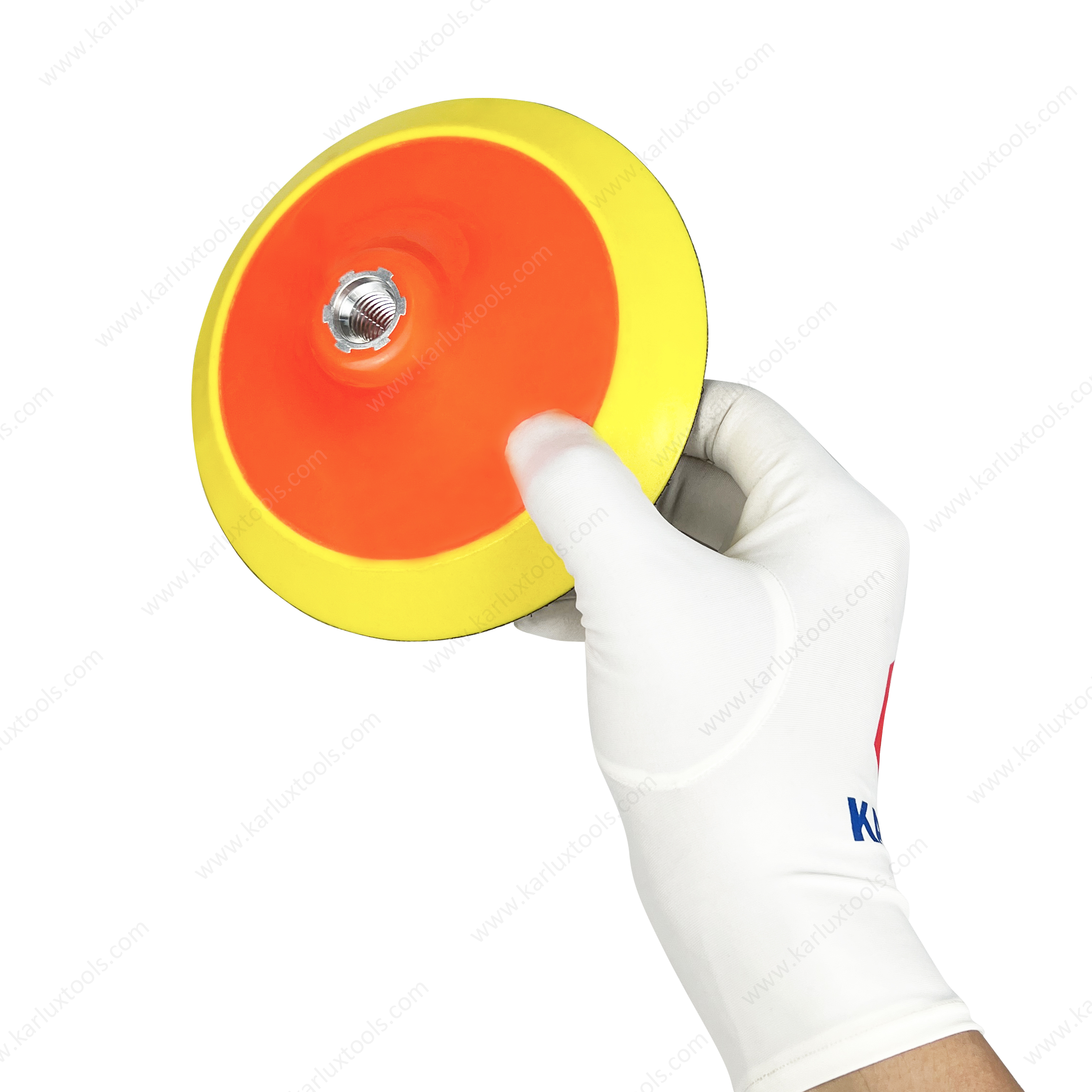 Yello PU 6inch (150mm) Thread M14,M16, 5/8'' Sander Backing Pad Sanding Plate Sanding Pad