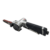 10x330mm 17000RPM High Speed Pneumatic Finger Belt Sander Air Grinding Machine for Metalworking Auto Body Repair Professionals