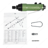 6-8mm Straight 9500rpm Air Screwdriver