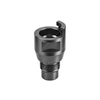 PCSTRPSAD-M1615 Aluminum BSP UNC Thread Spray Gun Cup Adapter Sprayer Cup Conversion Adapter for Gravity Feed Air Spray Gun Pot Replacement