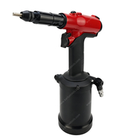 M4-M12 1/8''-1/2'' 23KN Force 7mm Stroke Stainless Steel Air Hydraulic Rivet Nut Gun Automatic Pneumatic Tool