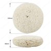 9 Inch 230mm 5/8-11 Thread High Density Australian Double Sided Wool Buffing Pad for Car Paint Auto Detailing